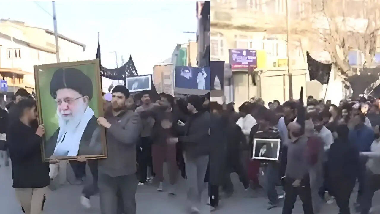 कश्मीर में खामेनेई के निधन पर भड़का विरोध