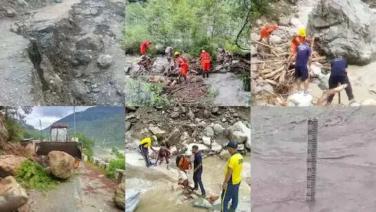 भारी बारिश से चारधाम यात्रा प्रभावित, 113 सड़कें बंद