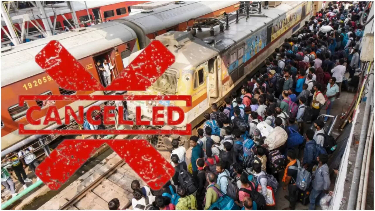 दिल्ली में सर्दी से प्रभावित ट्रेन सेवाएं: 20 से अधिक ट्रेनों का रद्द होना