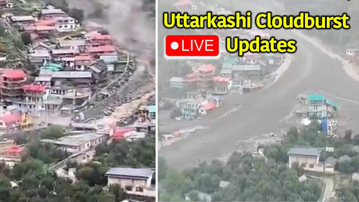 उत्तरकाशी में बादल फटने से आई तबाही: रेस्क्यू ऑपरेशन जारी