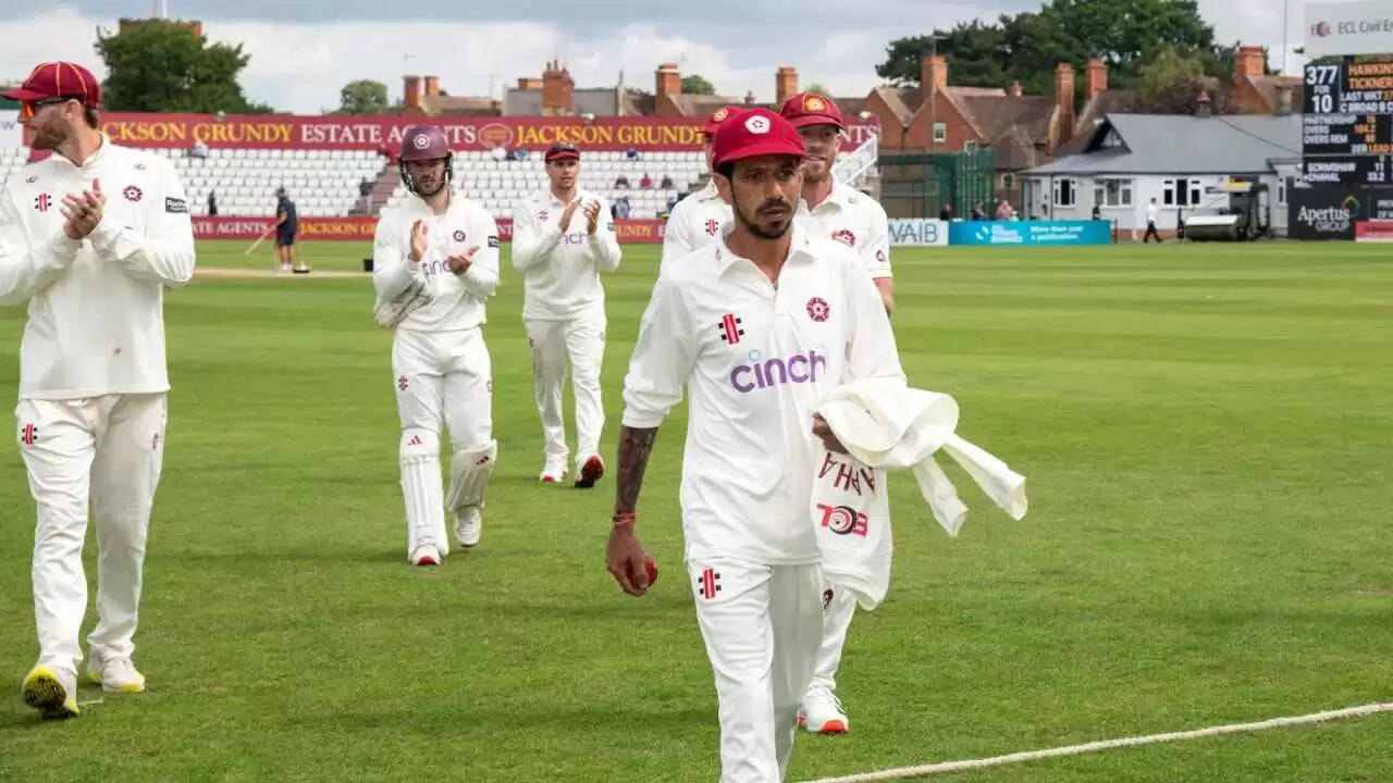 युजवेंद्र चहल का काउंटी क्रिकेट में शानदार प्रदर्शन