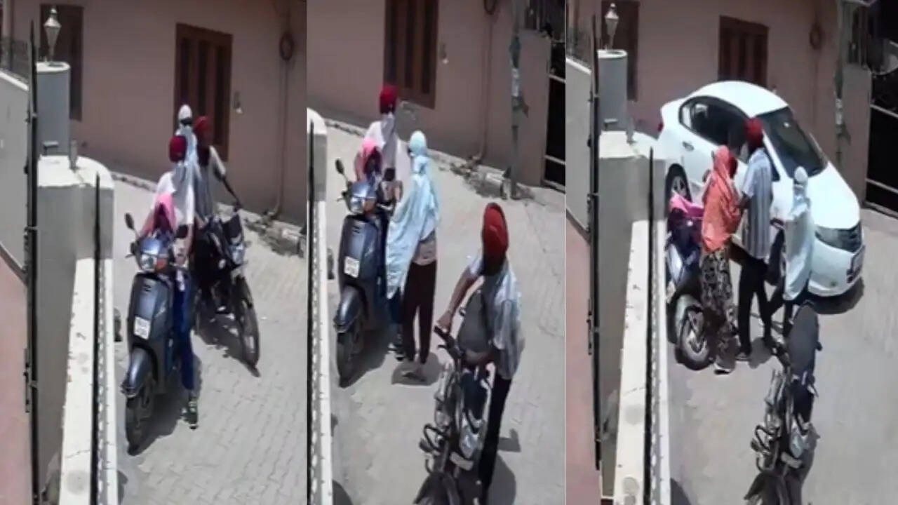 मोहाली में दिनदहाड़े बच्ची का अपहरण: CCTV फुटेज में कैद घटना