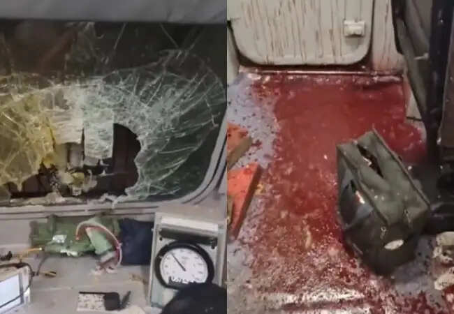 GT एक्सप्रेस में खतरनाक घटना: ट्रेन के इंजन पर फेंकी गई बोतल से घायल हुआ सहायक लोको पायलट
