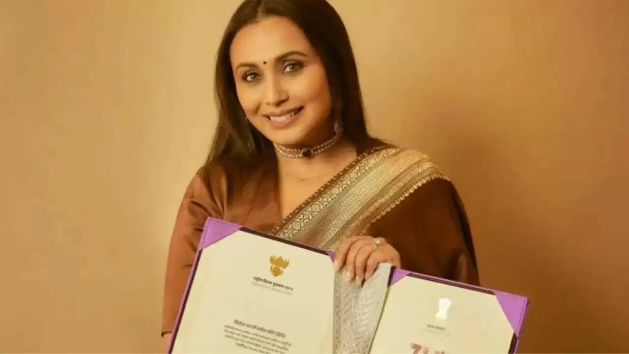 रानी मुखर्जी ने राष्ट्रीय पुरस्कार जीतकर किया देश का मान बढ़ाना