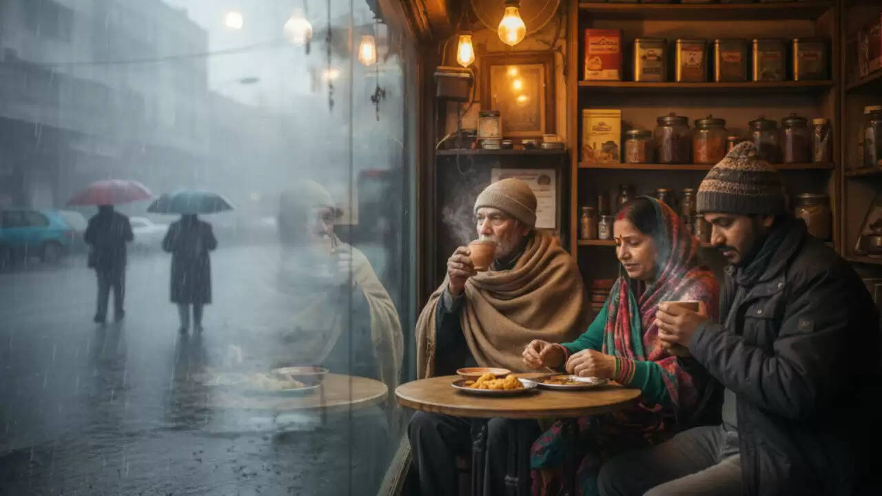 दिल्ली-एनसीआर में कड़ाके की ठंड और बारिश की चेतावनी