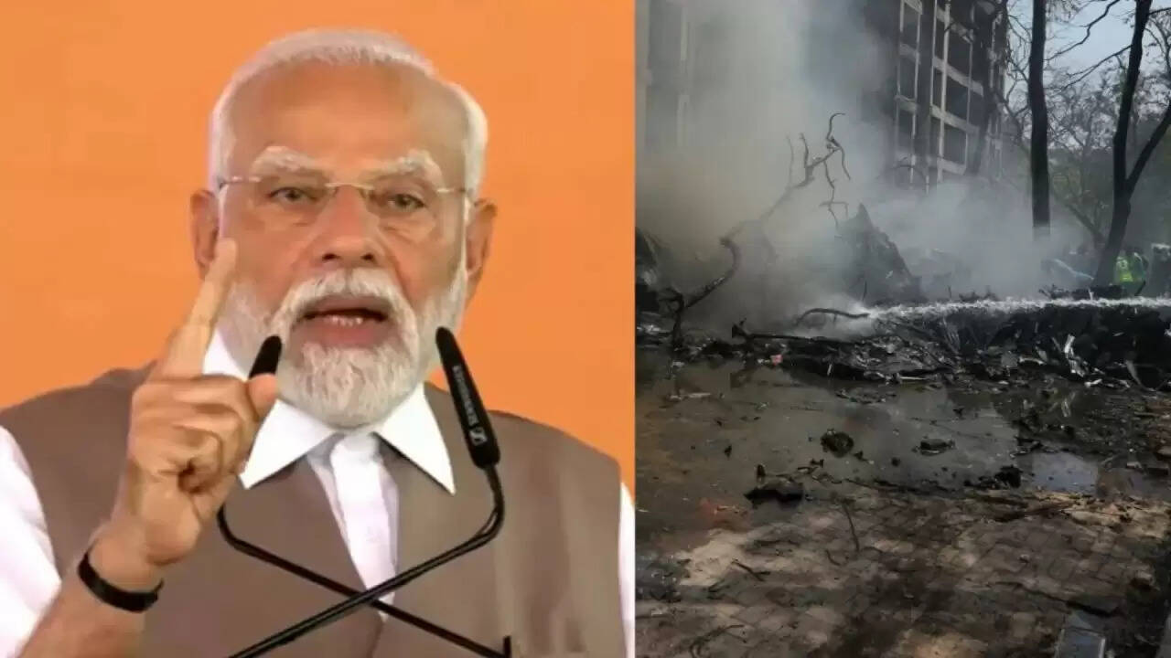 अहमदाबाद में एयर इंडिया की फ्लाइट दुर्घटना: प्रधानमंत्री मोदी ने जताया शोक