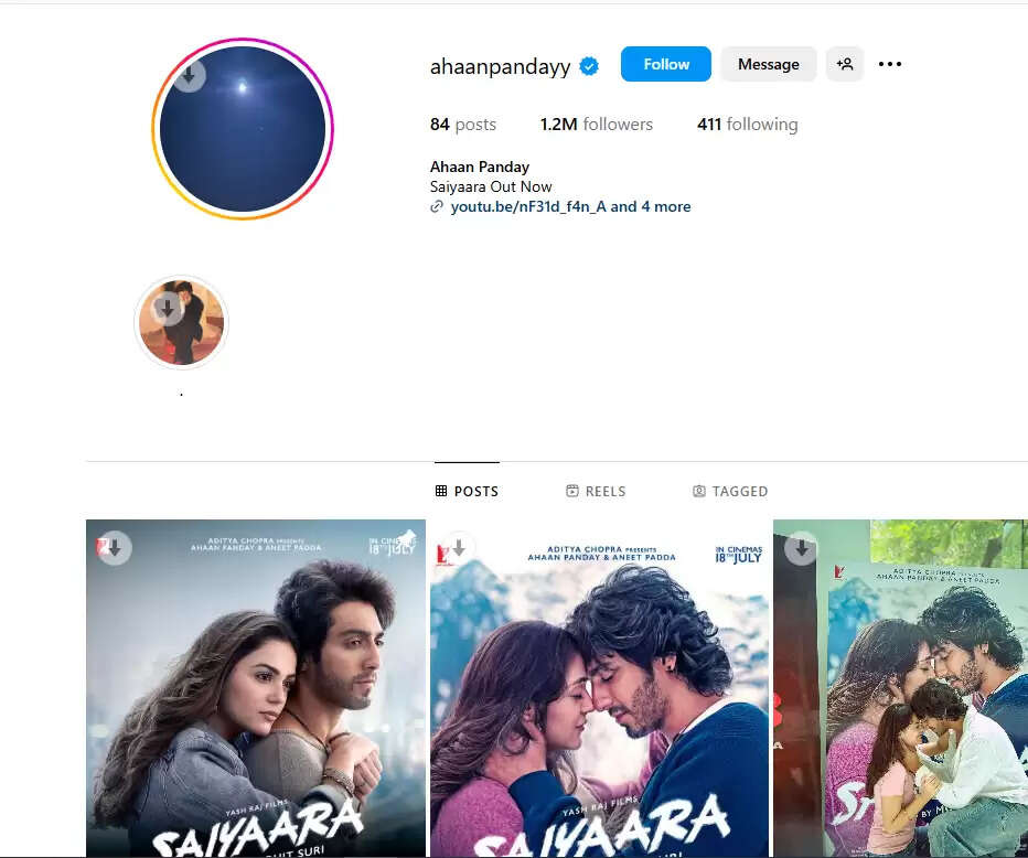 Ahaan Panday और Aneet Padda के इंस्टाग्राम फॉलोअर्स में तगड़ा मुकाबला