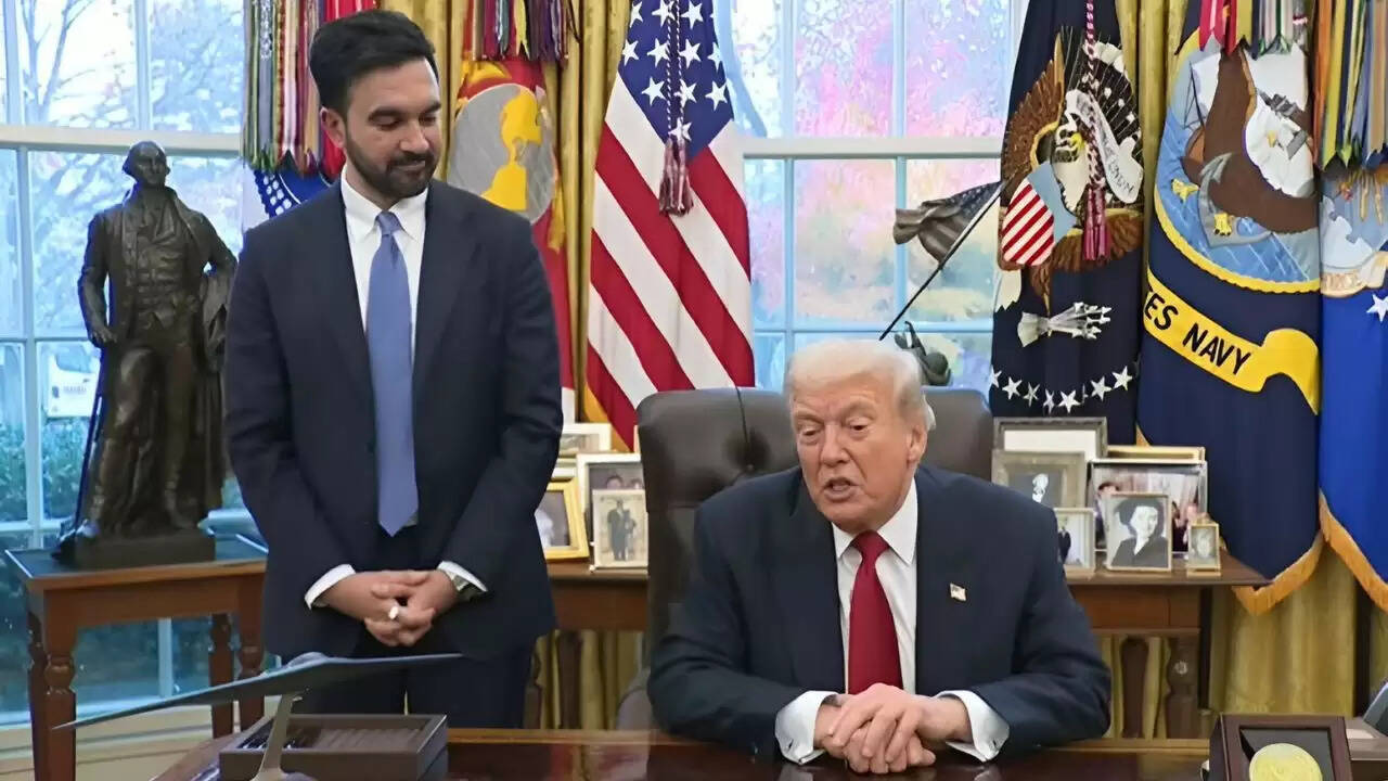 डोनाल्ड ट्रंप और जोहरान ममदानी की ओवल ऑफिस में ऐतिहासिक मुलाकात