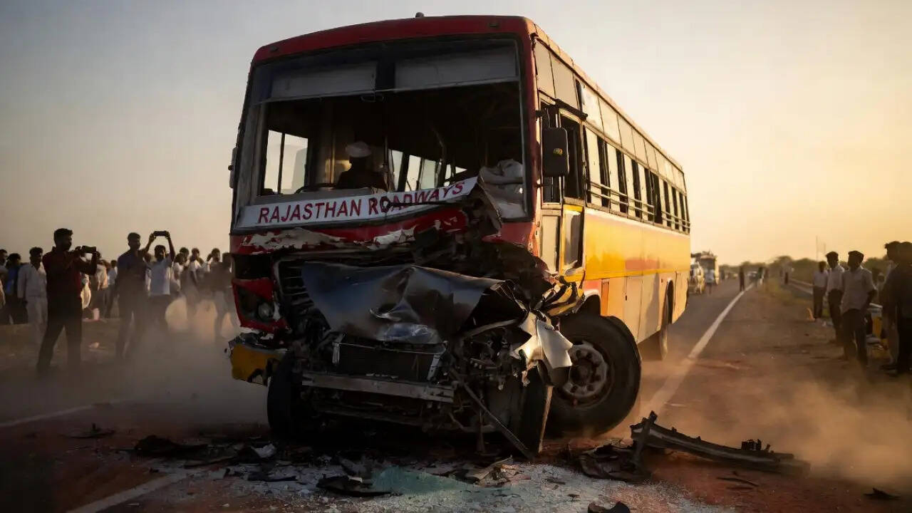 नागौर में भीषण सड़क हादसा: चार की मौत, कई घायल