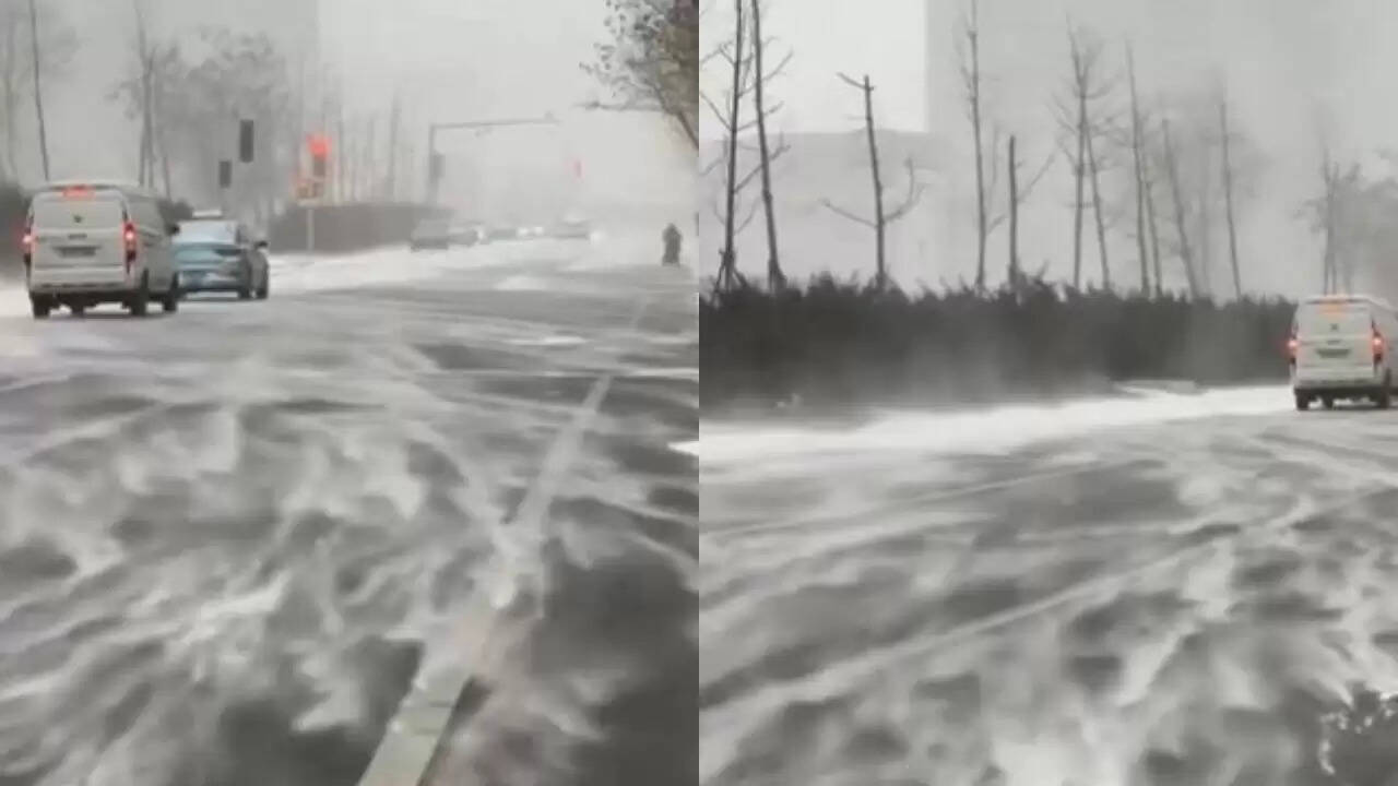 चीन में बर्फबारी का जादू: छात्रों के लिए स्नो वेकेशन की शुरुआत