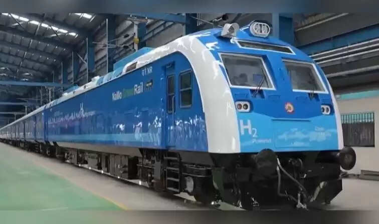भारत की पहली हाइड्रोजन ट्रेन: Namo Green Rail की तैयारी पूरी