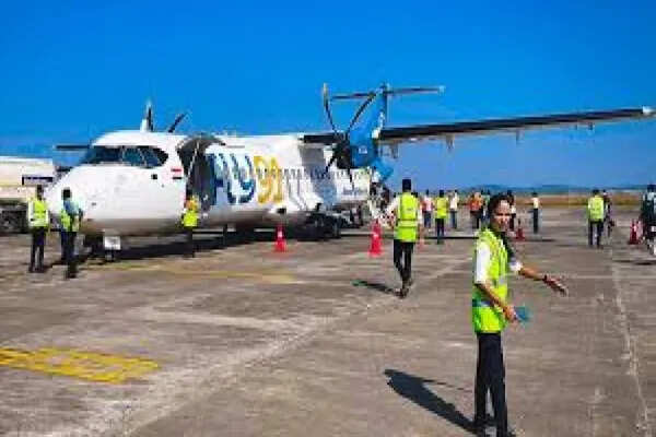 फ्लाई91 एयरलाइंस की उड़ान में तकनीकी खराबी से यात्रियों में हड़कंप