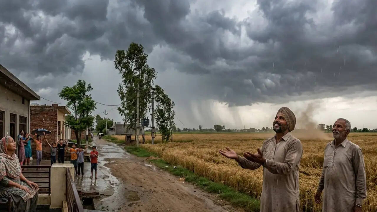 पंजाब में मौसम में बदलाव: बारिश और आंधी की संभावना