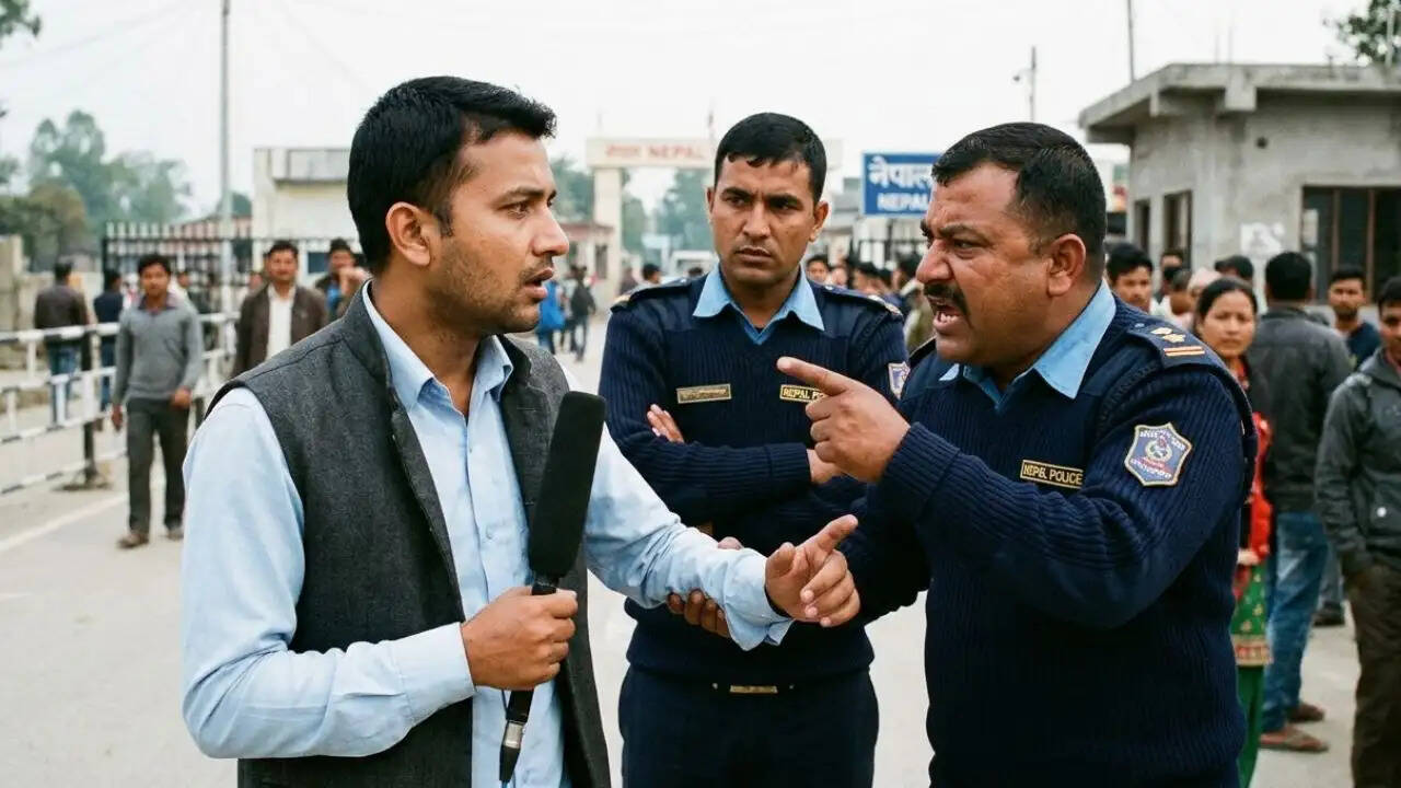 नेपाल बॉर्डर पर भारतीय पत्रकारों के साथ पुलिस का दुर्व्यवहार