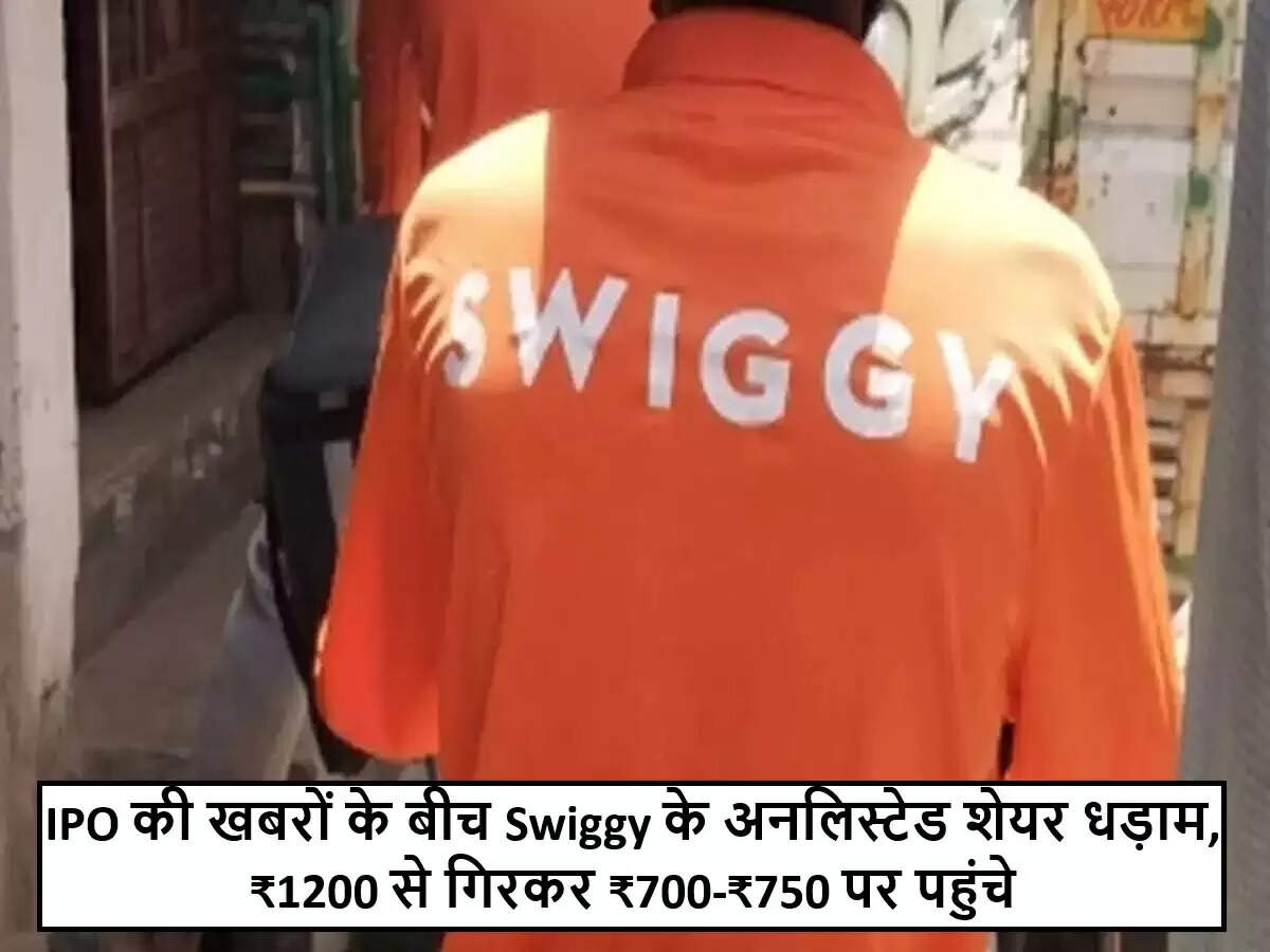 स्विगी के अनलिस्टेड शेयरों में गिरावट: निवेशकों के लिए चिंता का विषय
