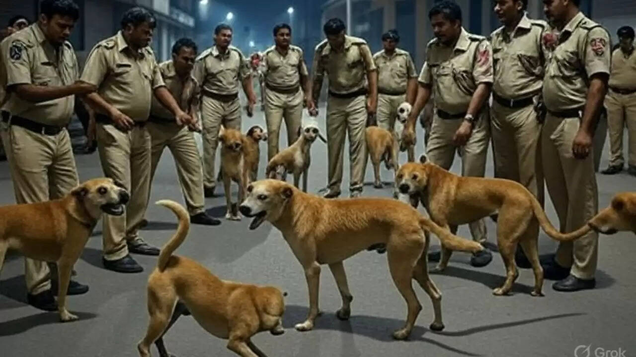 लखनऊ में आवारा कुत्तों ने चोरों को पकड़ने में पुलिस की मदद की