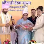 दिल्ली की सीएम रेखा गुप्ता ने नंदगढ़ में मनाया जन्मदिन