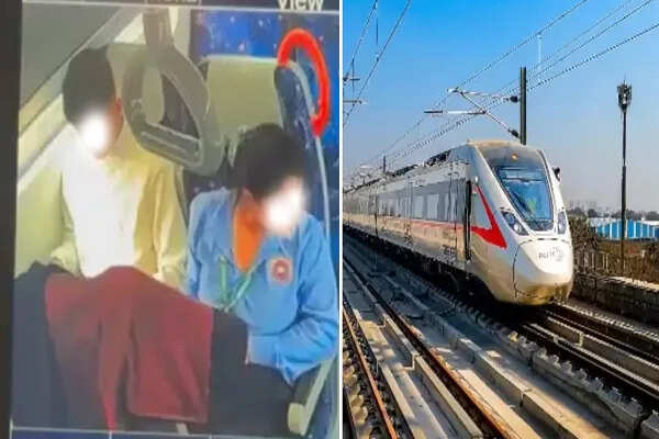 नमो भारत ट्रेन में अश्लील हरकत का मामला, तीन पर केस दर्ज
