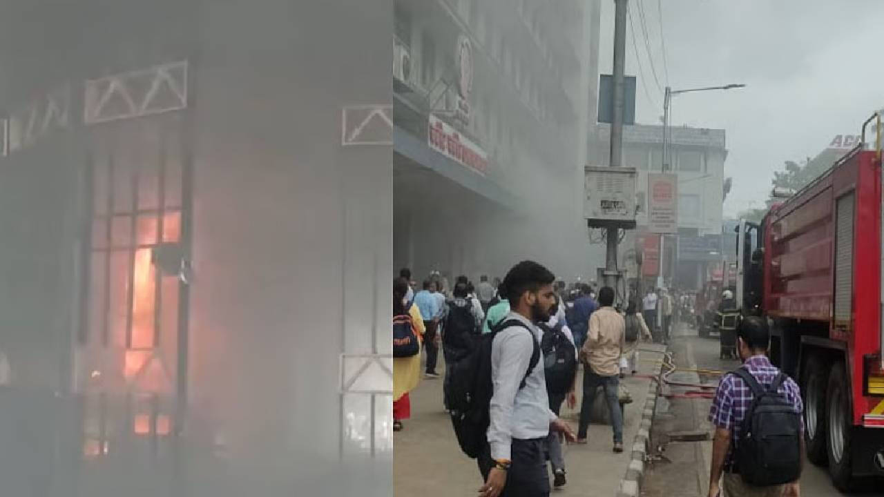 मुंबई के चर्चगेट स्टेशन पर आग, कोई हताहत नहीं