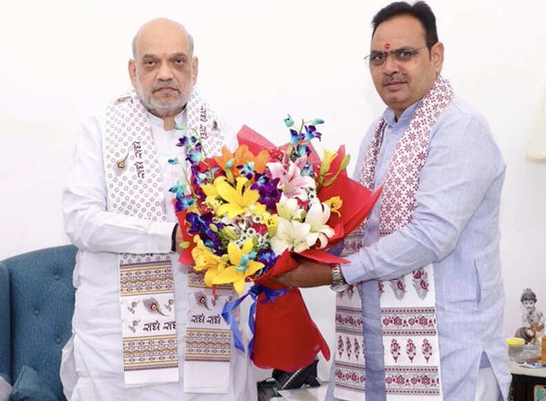 राजस्थान में सियासी हलचल: मुख्यमंत्री भजनलाल शर्मा की केंद्रीय मंत्रियों से बैठकें