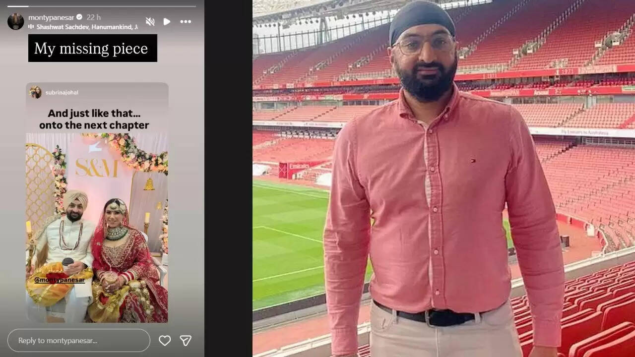 43 साल की उम्र में मोंटी पनेसर ने रचाई दूसरी शादी