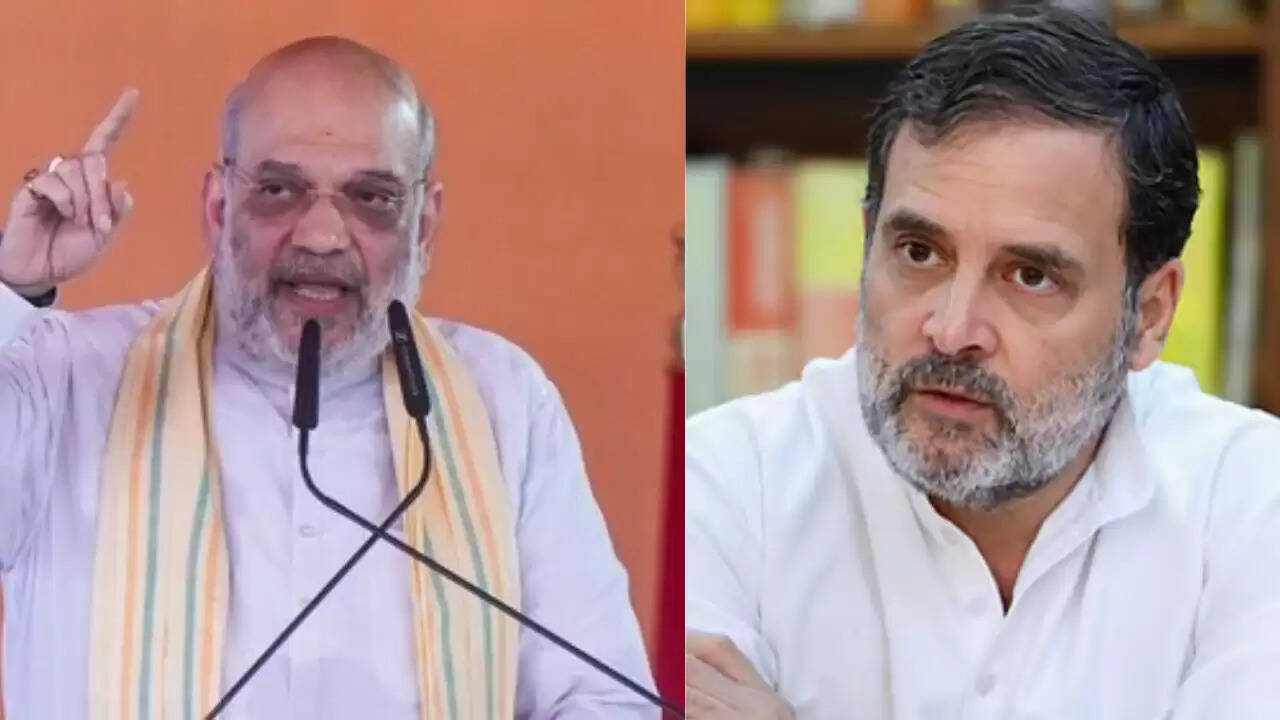 अमित शाह का राहुल गांधी पर हमला, बिहार में चुनावी माहौल गरम