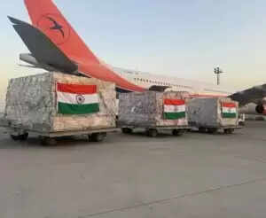 भारत ने अफगानिस्तान को भेजी 73 टन चिकित्सा सहायता