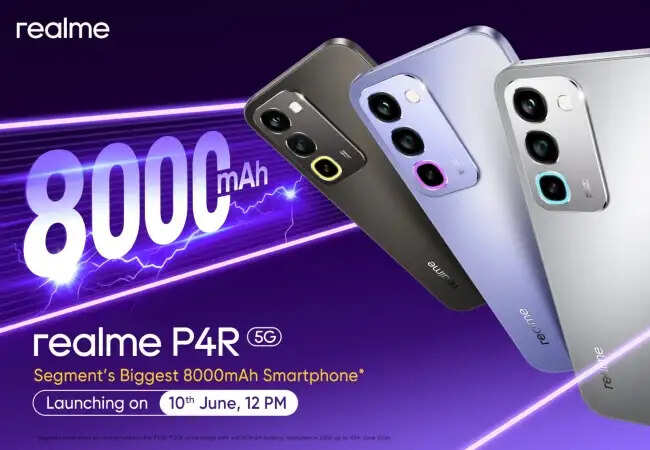 Realme P4R 5G का भारत में लॉन्च, जानें फीचर्स और कीमत