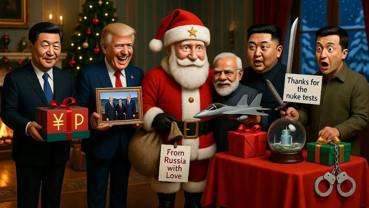 रूस का क्रिसमस वीडियो: पुतिन के तोहफों में छिपे गहरे राजनीतिक संदेश