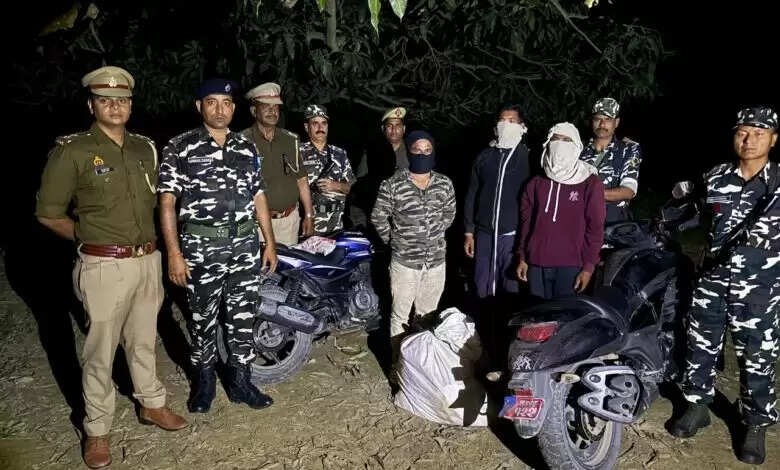 भारत-नेपाल सीमा पर नशीली दवाओं की बड़ी बरामदगी, तीन तस्कर गिरफ्तार