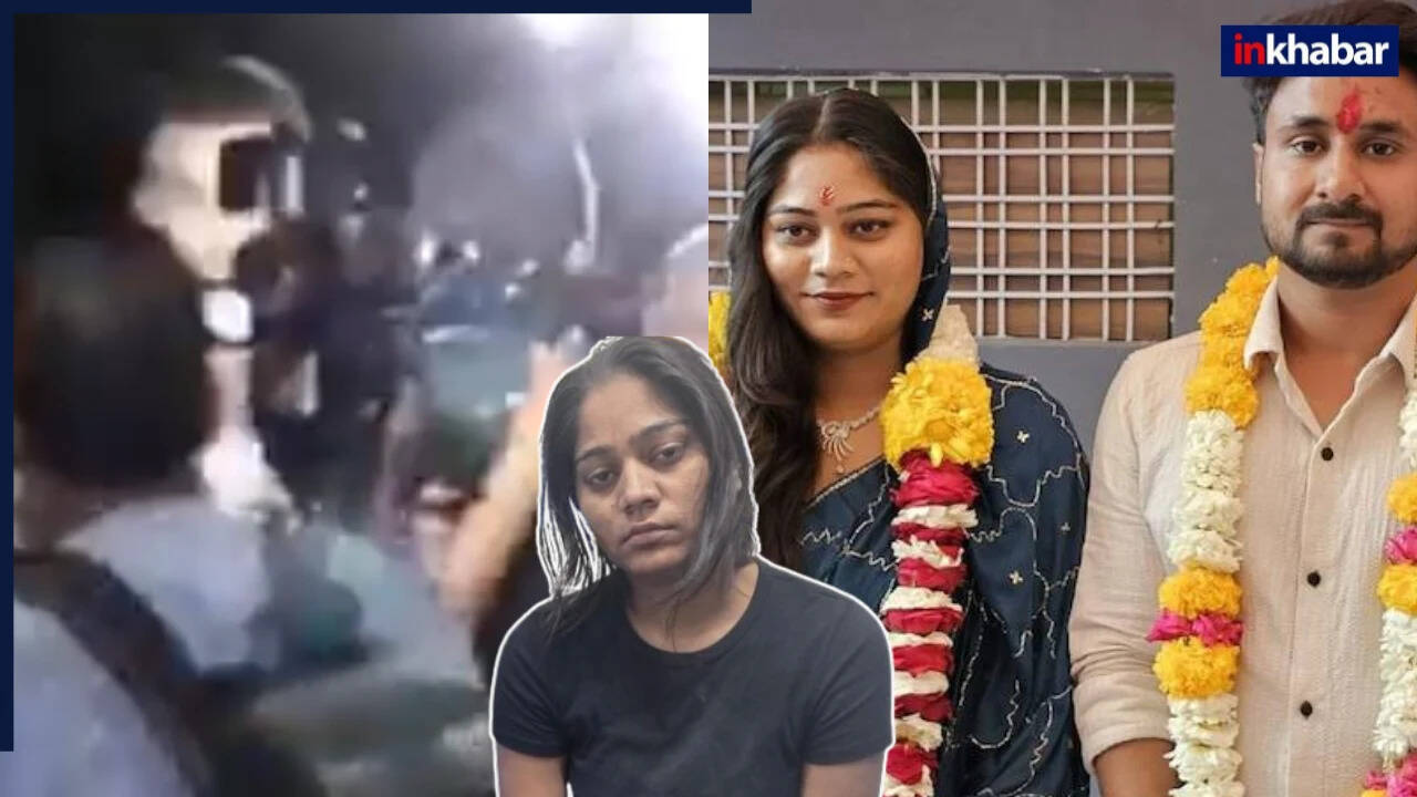 राजा रघुवंशी हत्या मामले में आरोपी को एयरपोर्ट पर थप्पड़, वीडियो वायरल