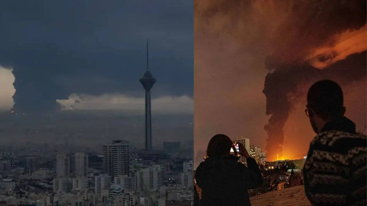 तेहरान में इजरायल के हमले से फैल रहा धुआं: स्वास्थ्य पर गंभीर प्रभाव
