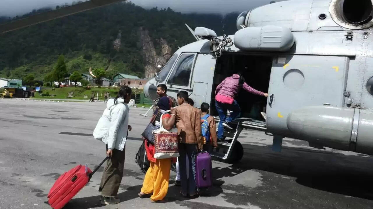 सिक्किम में भूस्खलन: भारतीय सेना ने बचाव कार्यों में दिखाई तत्परता