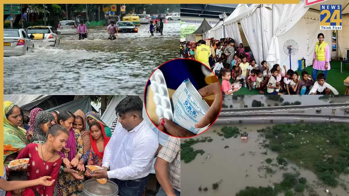 ग्रेटर नोएडा में बाढ़ से प्रभावित क्षेत्रों में त्वचा रोगों का बढ़ता खतरा