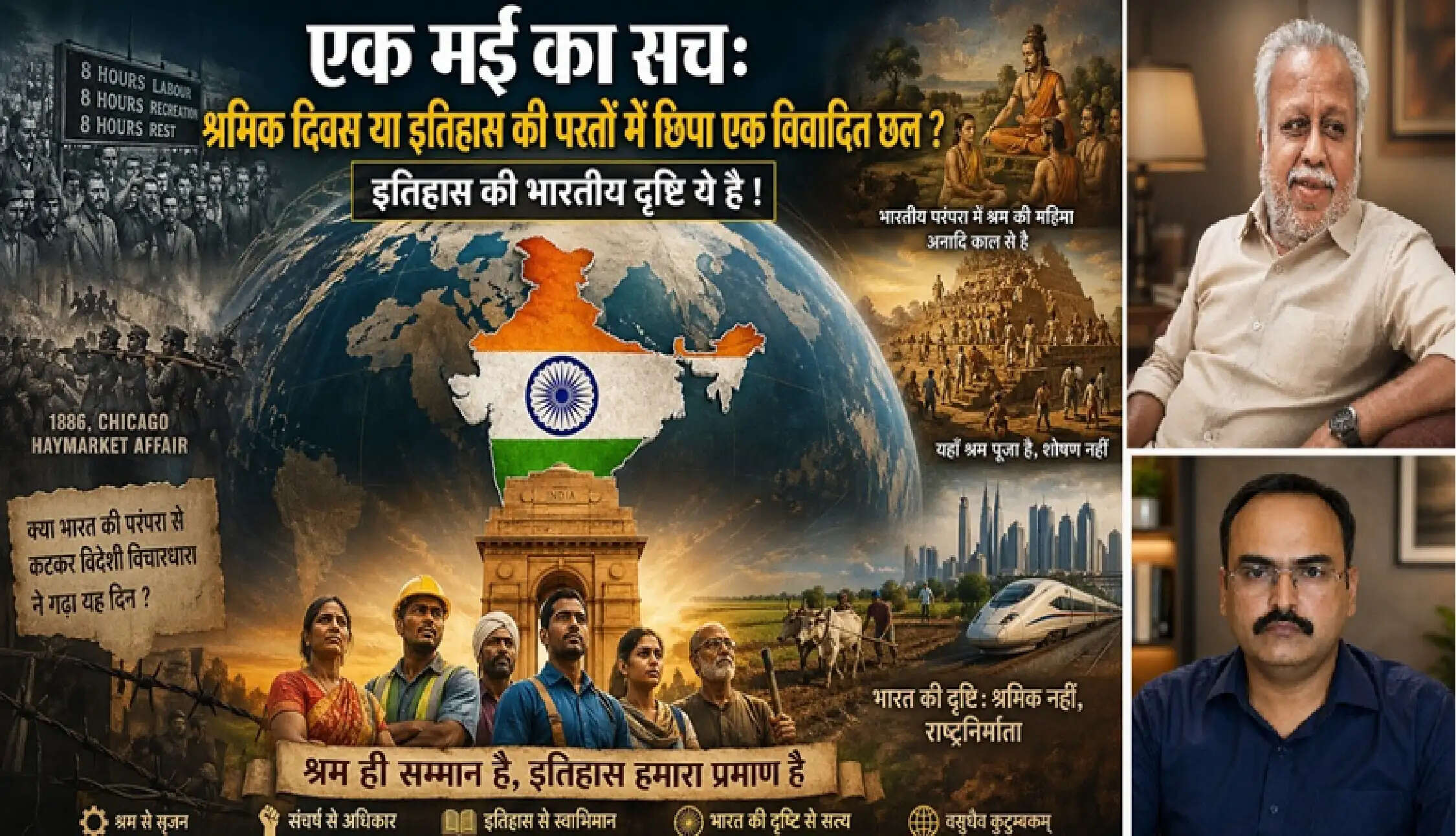 एक मई का सच : श्रमिक दिवस या इतिहास की परतों में छिपा एक विवादित छल?