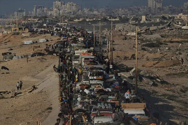 गाजा में इजरायली हमलों से 20,000 फिलिस्तीनियों का पलायन, 28 की मौत