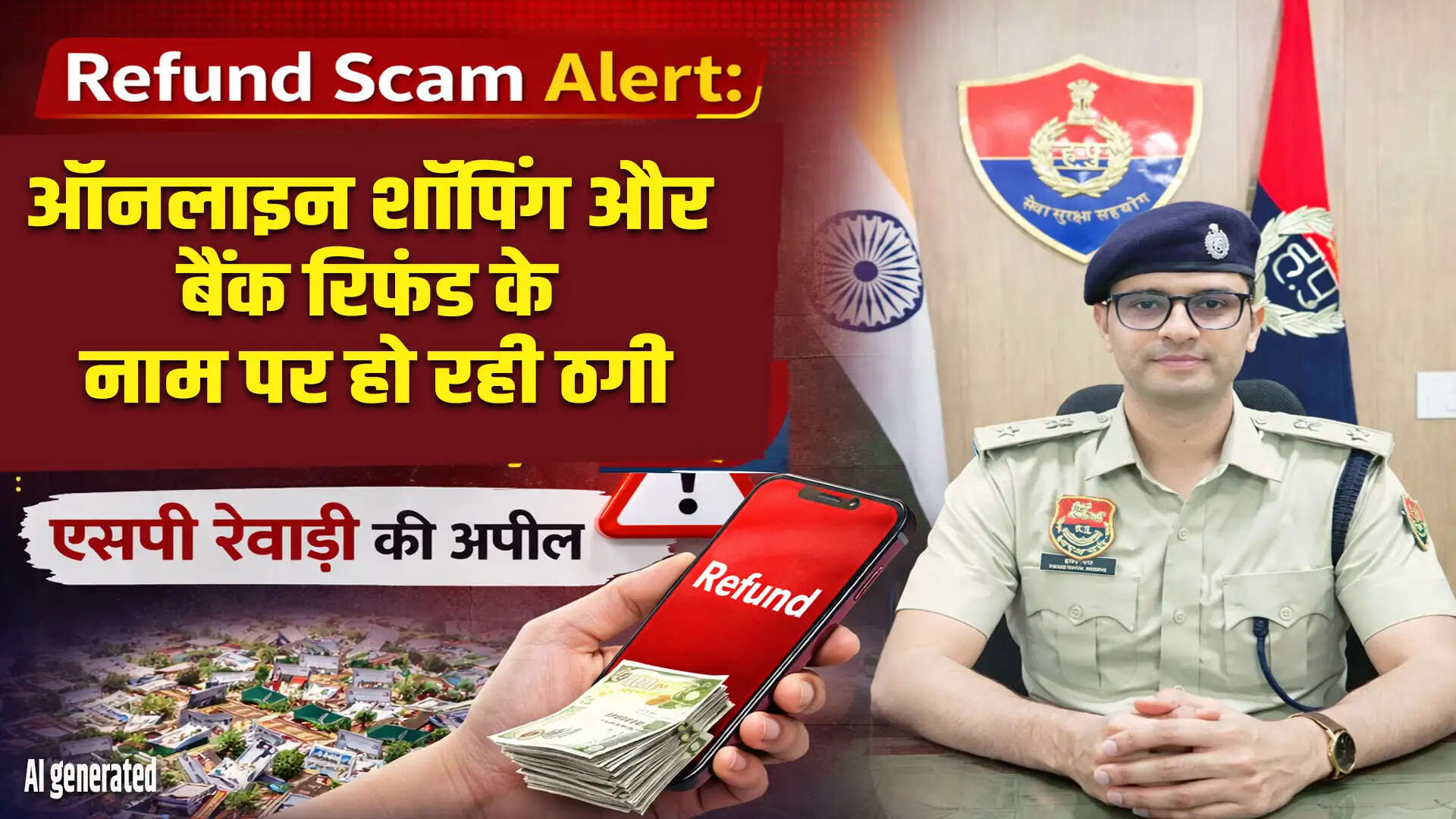 साइबर ठगी से बचने के लिए एसपी की चेतावनी: रिफंड स्कैम पर ध्यान दें