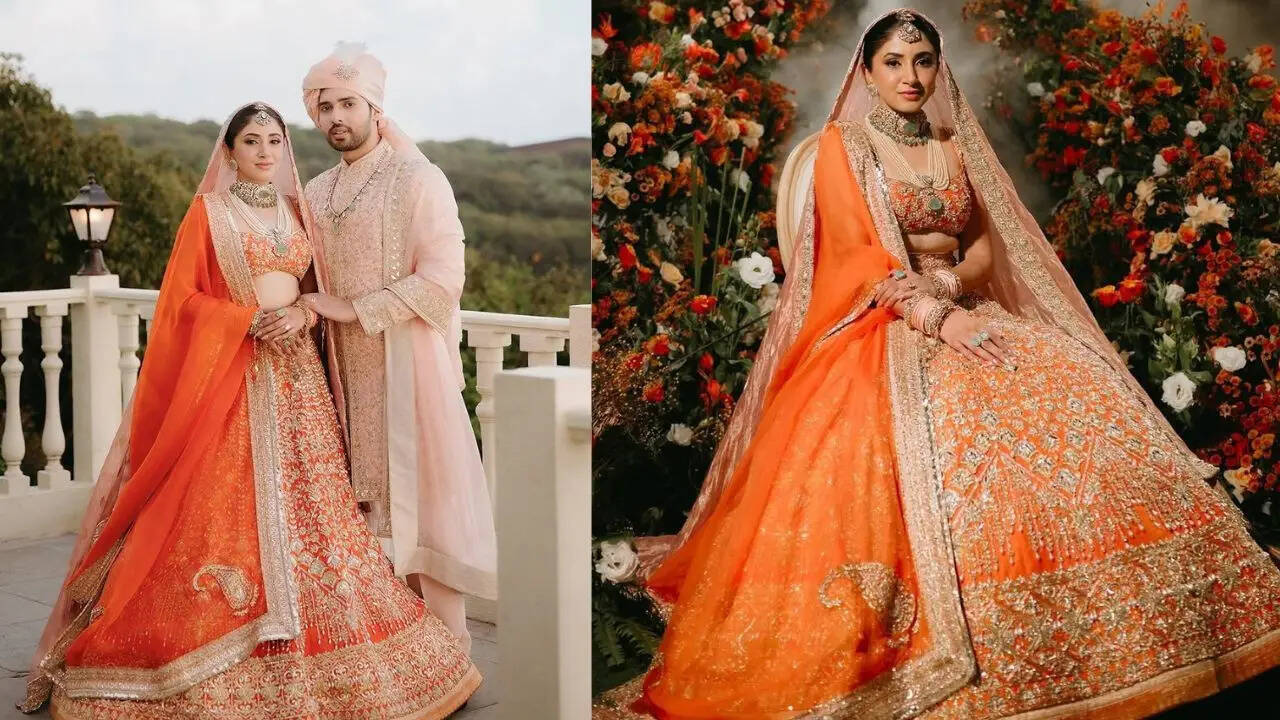 2025 के बेहतरीन ब्राइडल लुक्स: सेलेब्रिटीज की शादी की यादगार शैलियाँ