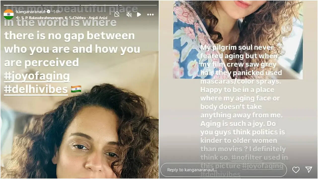 कंगना रनौत ने उम्र बढ़ने पर बेबाकी से साझा किए विचार