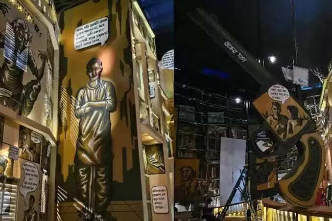 कोलकाता के दुर्गा पूजा पंडालों में लोकप्रिय जासूसी किरदारों की धमक, ब्योमकेश से फेलूदा तक रोमांचक सफर