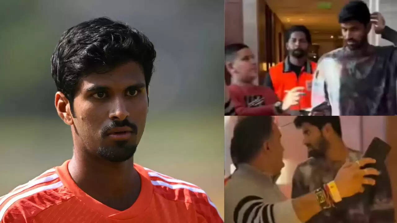 वाशिंगटन सुंदर का फैंस के साथ दुर्व्यवहार, वीडियो हुआ वायरल