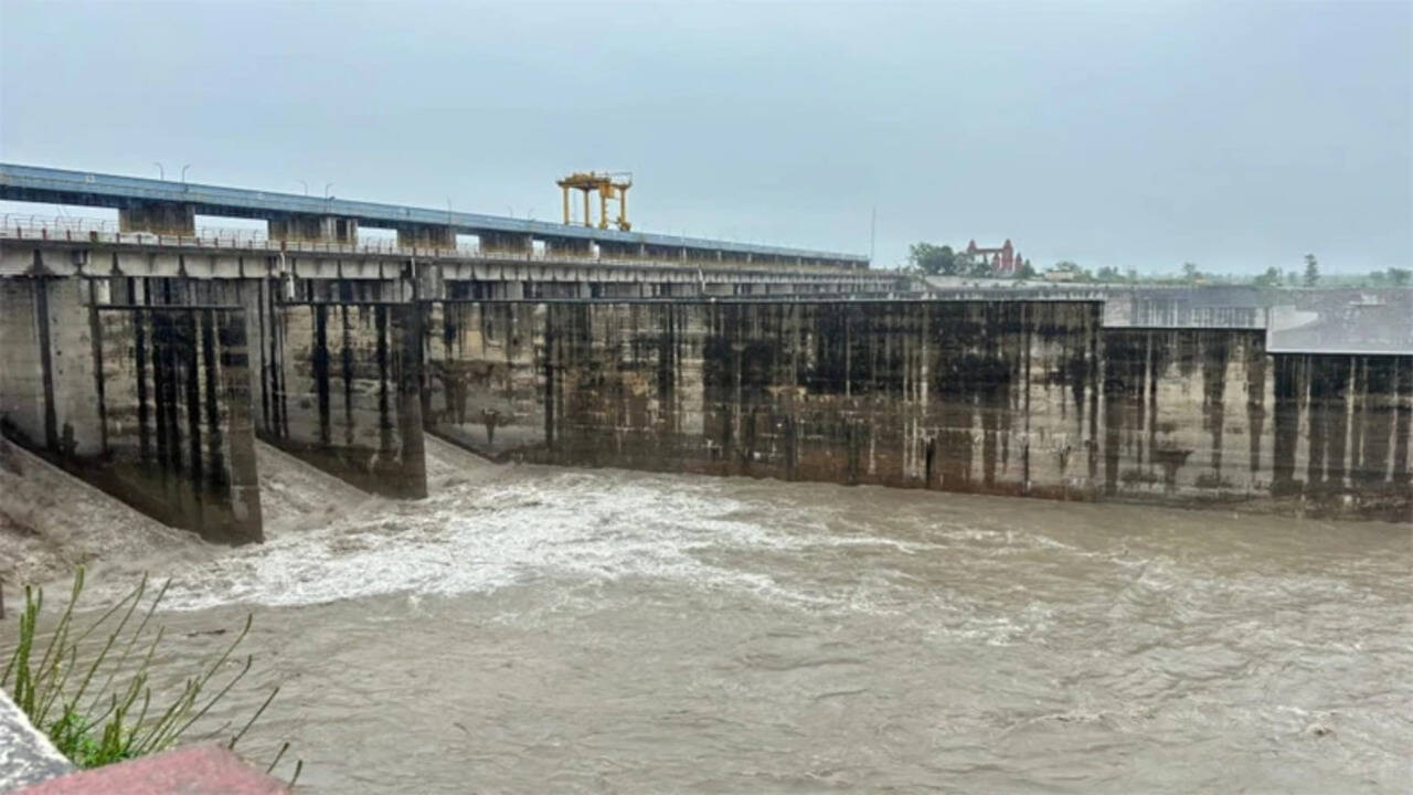 यमुनानगर में यमुना नदी का जलस्तर बढ़ा, किसानों में चिंता