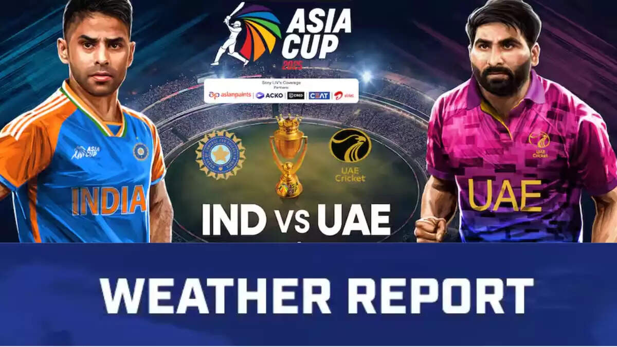 IND vs UAE: 10 सितंबर को दुबई में मौसम की स्थिति और मैच की संभावनाएं