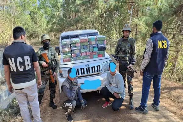 NCB की बड़ी कार्रवाई: म्यांमार सीमा पर 15 करोड़ की हेरोइन जब्त