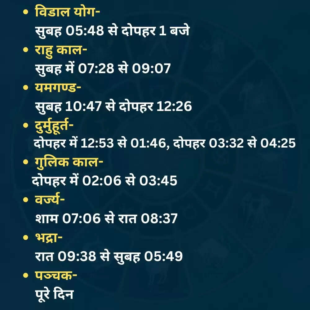 11 अगस्त 2025 का पंचांग: शुभ और अशुभ मुहूर्त की जानकारी