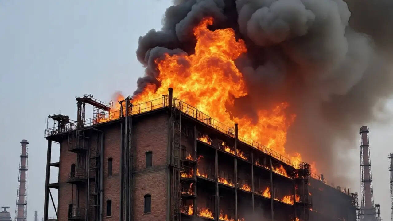 हरियाणा के जींद में रंग बनाने वाली फैक्ट्री में आग: चार महिलाओं की मौत, कई घायल