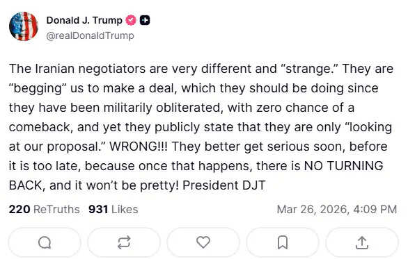 डोनाल्ड ट्रंप का ईरान पर कड़ा बयान: समय तेजी से खत्म हो रहा है