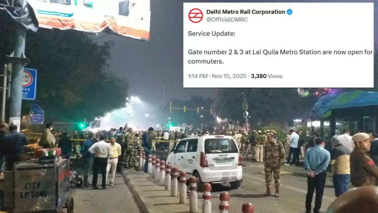 दिल्ली में लाल किले के पास बम विस्फोट के बाद सुरक्षा स्थिति में सुधार