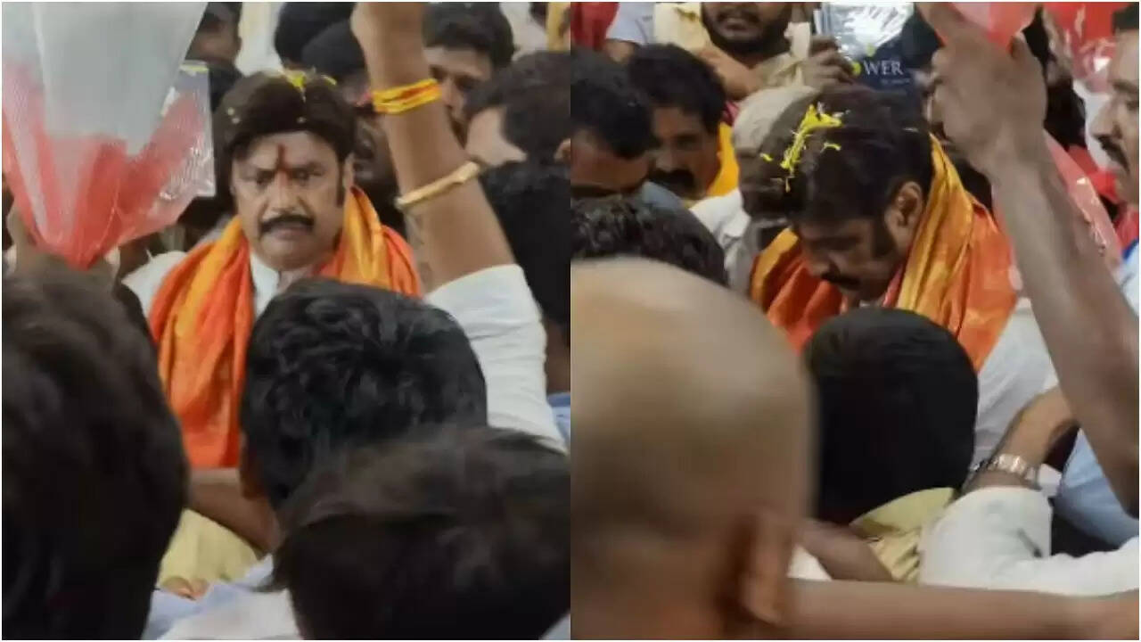 नंदमुरी बालकृष्ण का जन्मदिन समारोह: भीड़ ने किया हंगामा