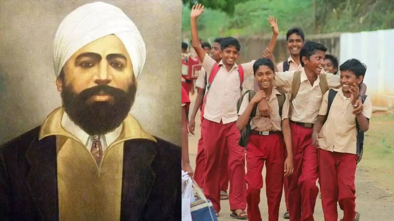 शहीद उधम सिंह की जयंती पर पंजाब और हरियाणा में स्कूलों की छुट्टी